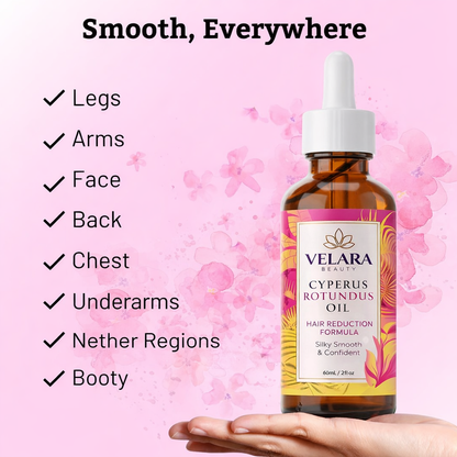 VELARA Cyperus Rotundus Hair Growth Reduction Oil