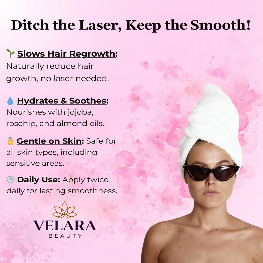 VELARA Cyperus Rotundus Hair Growth Reduction Oil