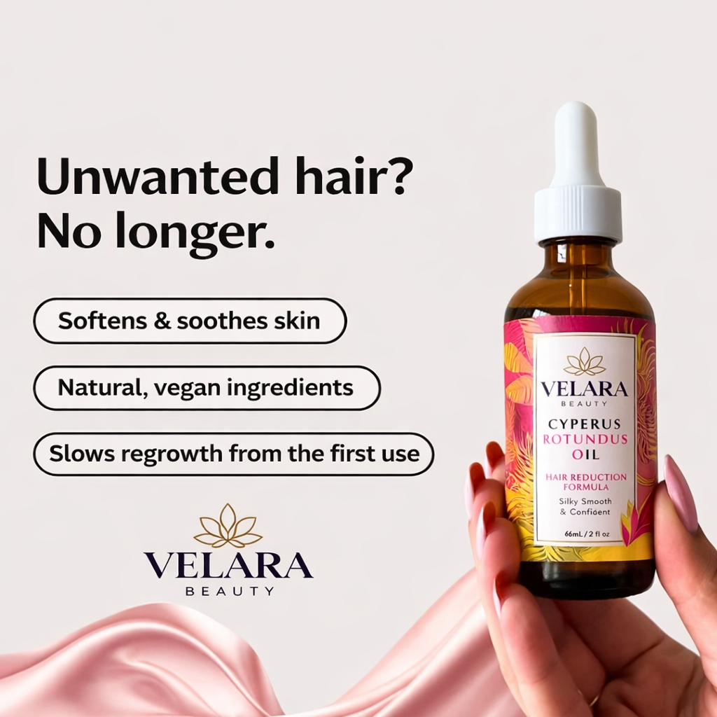 VELARA Cyperus Rotundus Hair Growth Reduction Oil