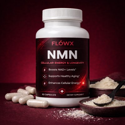 FLŌWX NMN 500mg NAD+ Booster Capsules